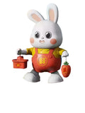 Interactive Singing Dancing Bunny Toy - Head Up Training for Babies 0-12 Months - singing-plush