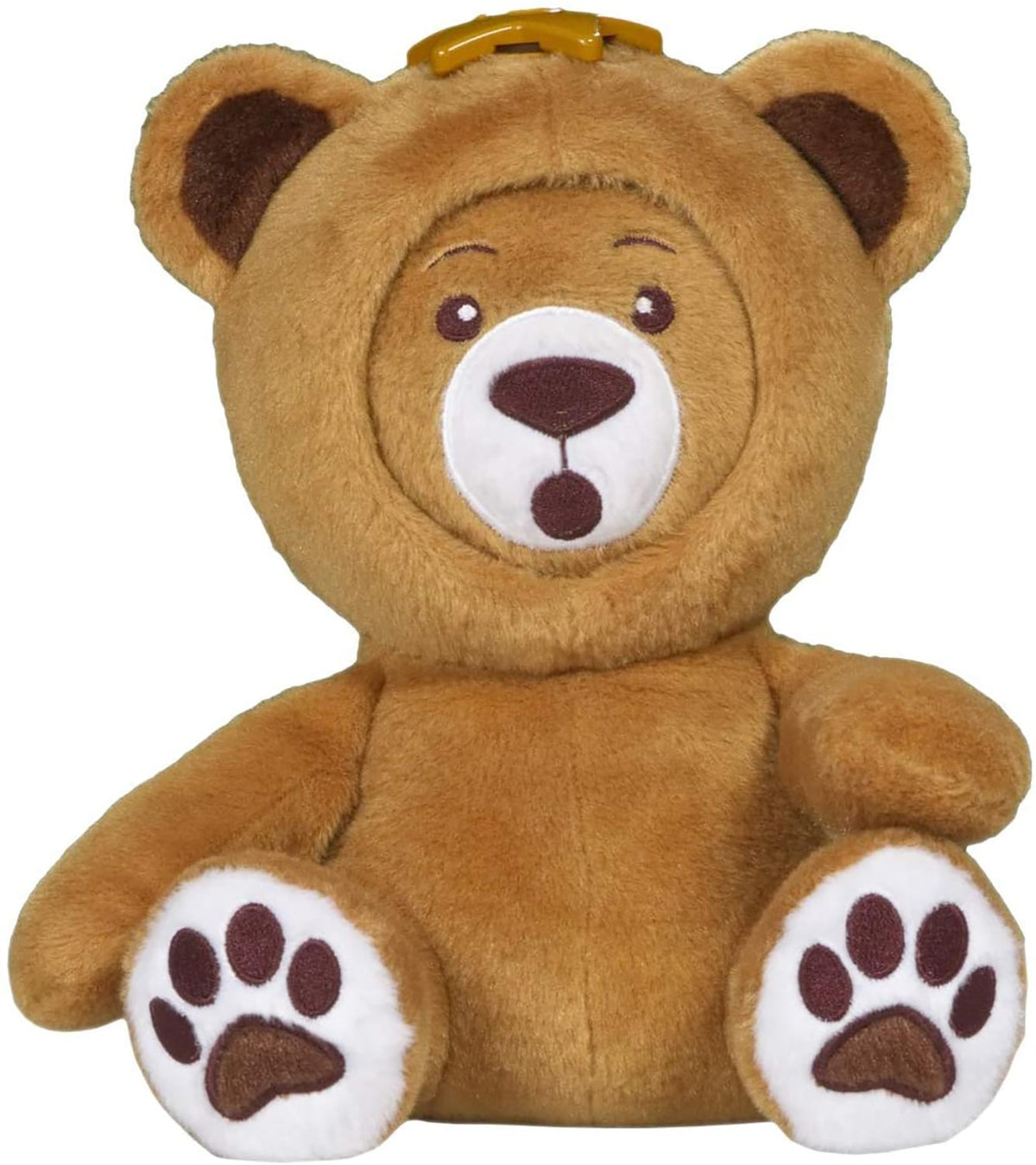 WhatsItsFace 12 Inch Teddy Bear Plush with 3 Different Faces - plush